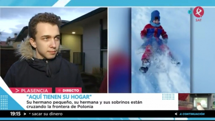 El joven ucraniano que vive en Plasencia