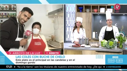 Una vecina con muy buena cocina