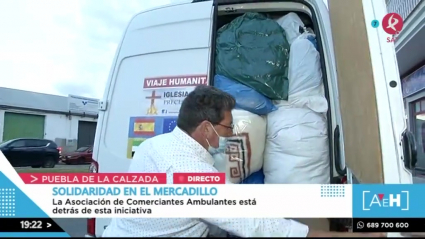 Pedro, el vendedor ambulante que ayuda a los ucranianos