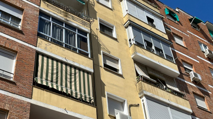 Edificio donde se ha producido el incendio