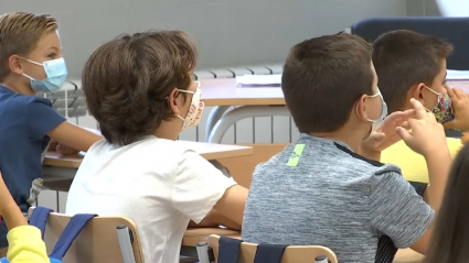 Alumnos en clase