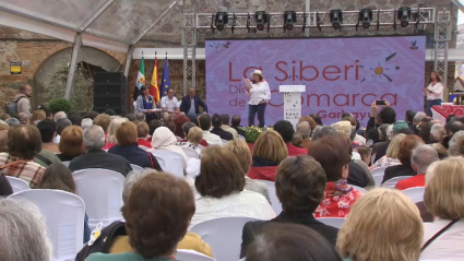 Acto institucional fiesta de La Siberia de la Jara en flor