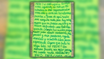 La nota ha despertado las simpatías de muchos estudiantes