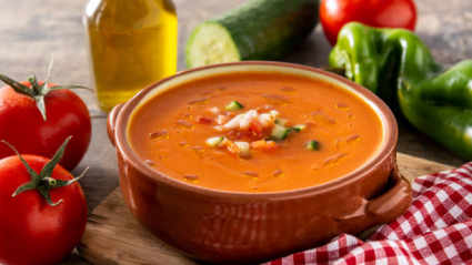 Gazpacho, una crema fría ideal para el verano