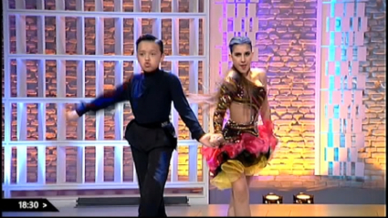 bailarines emeritenses Maria Ramos y Jairo Muñoz