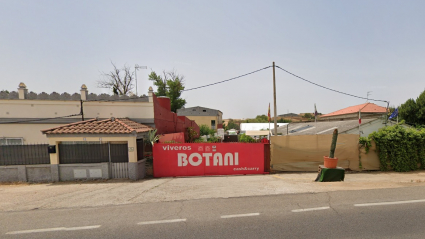 Exterior del vivero afectado