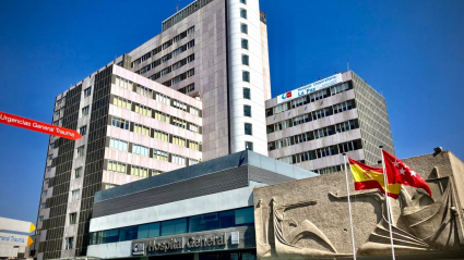 Hospital La Paz de Madrid, esta mañana