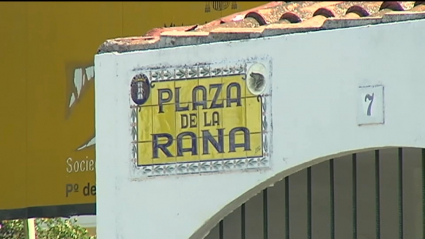 Plaza de la rana en Badajoz