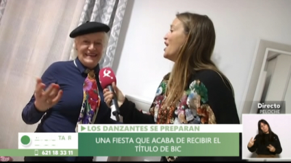 primera mujer danzante de Peloche