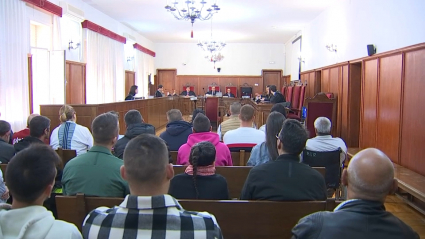 Los 29 acusados hoy en la Audiencia de Badajoz
