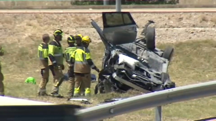 Accidente en Miajadas