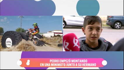 Pedro Godoy, piloto de enduro