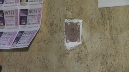 Máquina de lotería robada en Navalmoral