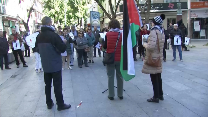 Concentraciones a favor de Palestina