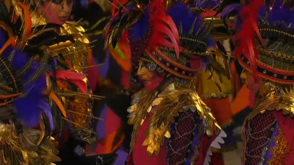 los legendarios, desfile de comparsas de badajoz 2024