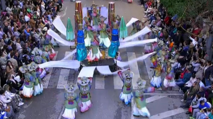 valkerai, desfile de comparsas de Badajoz 2024