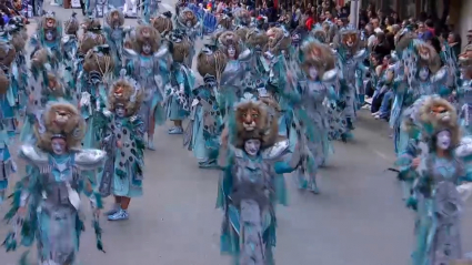 los caprichosos, desfile comparsas Badajoz 2024