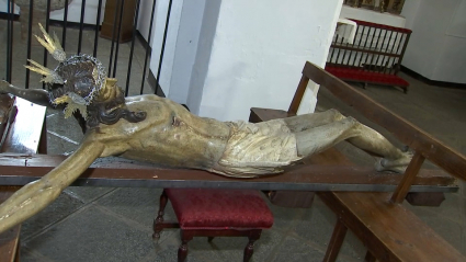 Talla del Cristo del Rosario, de Ribera del Fresno