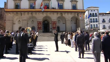 Celebración de San Jorge en Cáceres