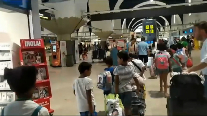 Menores saharauis de regreso a los campos de refugiados