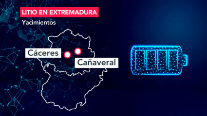Yacimientos de litio en Extremadura