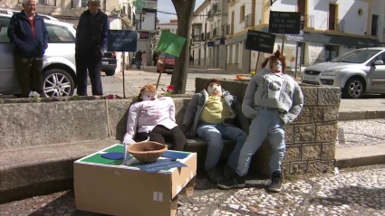 Los Mayos en Valencia de Alcántara