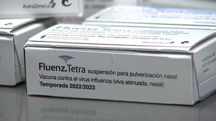 Vacuna intranasal contra la gripe 