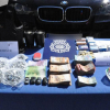 Material incautado durante la operación policial