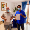 Alcaldes de Villanueva del Fresno y Valencia del Mombuey