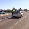 La Guardia Civil controla uno de los accesos a Calamonte (Badajoz)