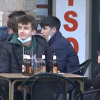 Jóvenes placentinos en las cañas de nochebuena