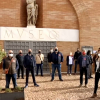 Trabajadores del MNRA de huelga a las puertas del museo
