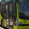 Uno de los autobuses de Tubasa, en Badajoz.