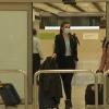 Viajeros en un aeropuerto