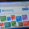 El certificado digital permite al ciudadano una relación segura a través de internet con organismos y terceras personas. Pantalla de ordenador con una relación de trámites electrónicos.