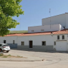 Fachada de la casa de Fuente de Cantos, en la que se habría realizado el robo
