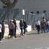 Colas de la vacunación masiva de Plasencia