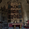 Retablo de la iglesia de San Martín dañado por el fuego