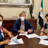 PP, C's y concejal no adscrito sellan pacto de investidura para Badajoz.
