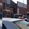 Agentes de la Guardia Civil en el centro deportivo