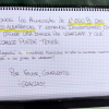 Mensaje compartido en redes sociales