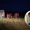 Efectivos de Cruz Roja participando en una de las batidas de búsqueda de Pablo Sierra