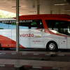Autobuses de Auto Res en la estación de Mérida.