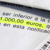 Detalle de la carta enviada por la Agencia Tributaria a las contribuyentes