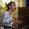 La ministra de Igualdad, Irene Montero, interviene en el Congreso para responder a una interpelación de Vox sobre las medidas que va a adoptar su departamento para garantizar la igualdad entre los españoles durante el pleno celebrado este miércoles en el Congreso de los Diputados.