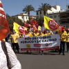 Manifestación del primero de mayo en Mérida