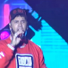 Anuel durante un concierto en Mérida