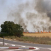 Incendio cercano al tanatorio en Mérida
