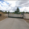 Acceso al punto limpio de Plasencia en el que ha fallecido una trabajadora