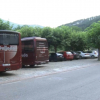 Autobuses preparados en Nuñomoral por si hay que desalojar a la población